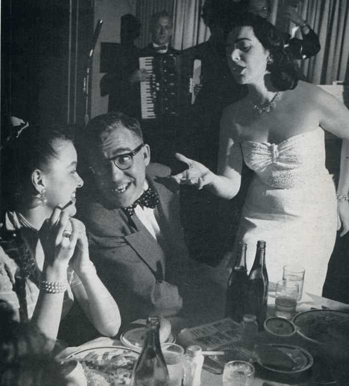 The Coronet nightclub in Quebec 1952