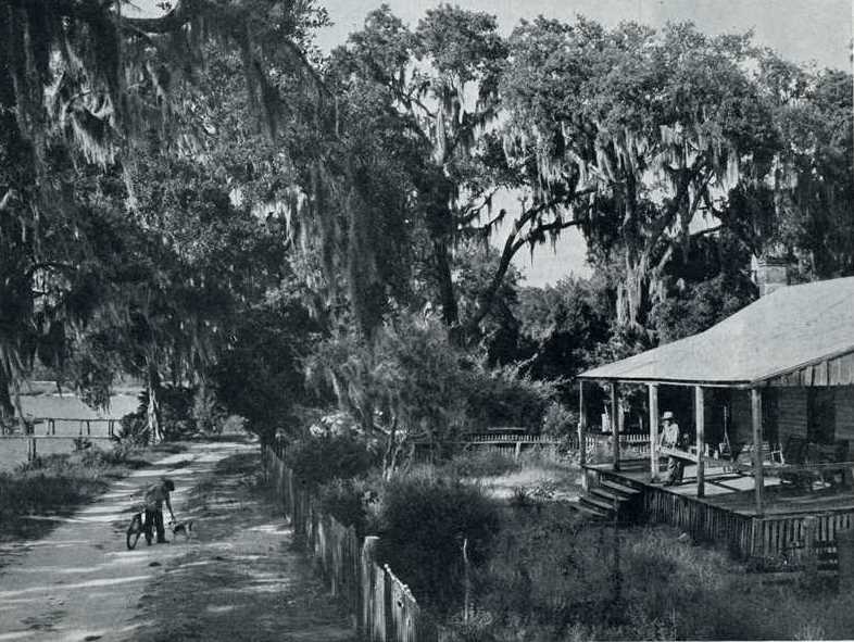 The old Nicholas Weeks House built in 1803, Alabama, Holiday magazine, Jan 1949
