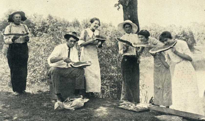 Omar Bradley & family on furlough 1913, Life magazine April 1951