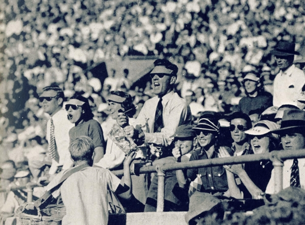 UT-TCU football game 1947