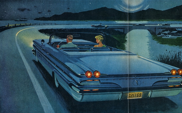 Pontiac Bonneville Convertible LIFE 1959