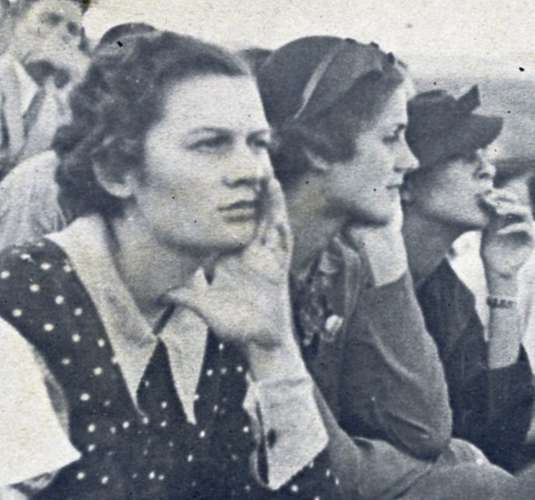 1937 Cactus, football game 