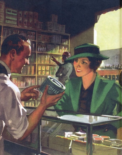 Maxwell House 1930s, All-American Ads by Heimann